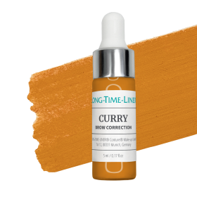 Curry korektor do neutralizacji fioletowych i szarych brwi 5ml.