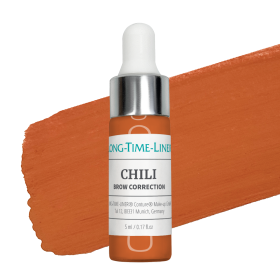 Chili korektor do ocieplania szarych i popielatych brwi 5ml.