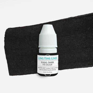 Kajal Dark 3ml Mini, Chłodny i Organiczny Pigment do kresek