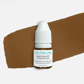 Dark Walnut 3ml Mini, Ciepły i Nieorganiczny Pigment do brwi