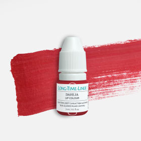 Dahlia - Hybrydowy, ciepły i pół-transparentny barwnik PMU do ust mini 3ml.